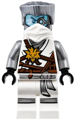 NJO0266:  Zane (Honor Robe) - Day of the Departed, Hair, White Mask
