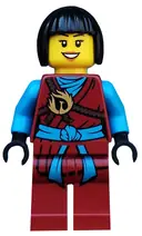 Minifigurka: NJO0303:  Nya (Honor Robe) - Day of the Departed, Hair