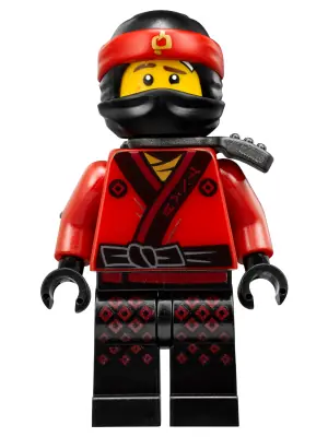 NJO0316:  Kai - The LEGO Ninjago Movie, Pearl Dark Gray Katana Holder
