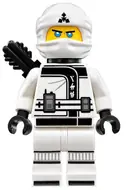 Minifigurka: NJO0318:  Zane - The LEGO Ninjago Movie, Black Quiver