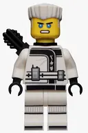 Minifigurka: NJO0319:  Zane - The LEGO Ninjago Movie, Hair, Quiver