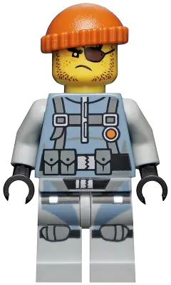 NJO0325:  Shark Army Thug - Small Knee Plates
