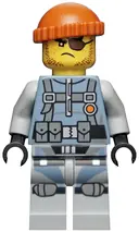 Minifigurka: NJO0325:  Shark Army Thug - Small Knee Plates