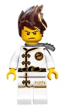 Minifigurka: NJO0346:  Kai - White Wu-Cru Training Gi