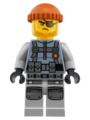 NJO0356:  Shark Army Thug - Large Knee Plates