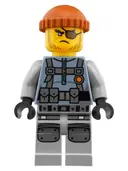 Minifigurka: NJO0356:  Shark Army Thug - Large Knee Plates