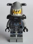 Minifigurka: NJO0366:  Hammer Head - Dark Red Beard, Small Knee Plates