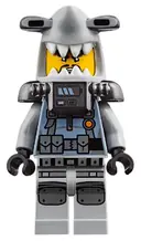 Minifigurka: NJO0378:  Hammer Head - Fu Manchu, Large Knee Plates