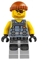 Minifigurka: NJO0380:  Shark Army Thug - Tank Top, Large Knee Plates