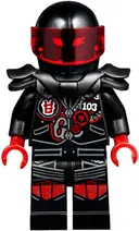 Minifigurka: NJO0385:  Mr. E - Biker Vest with Number 103