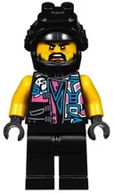 Minifigurka: NJO0414:  Sons of Garmadon Biker