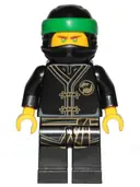 Minifigurka: NJO0425:  Lloyd - Black Wu-Cru Training Gi, Head Wrap