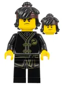 Minifigurka: NJO0447:  Cole - Black Wu-Cru Training Gi