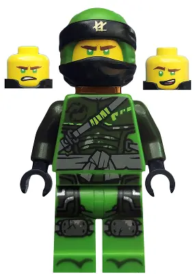 NJO0481:  Lloyd - Hunted, Green Wrap and Neck Bracket