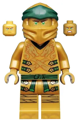 NJO0499:  Lloyd (Golden Ninja) - Legacy, Pearl Gold Head