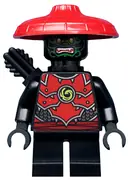 Minifigurka: NJO0500:  Stone Army Scout, Green Face