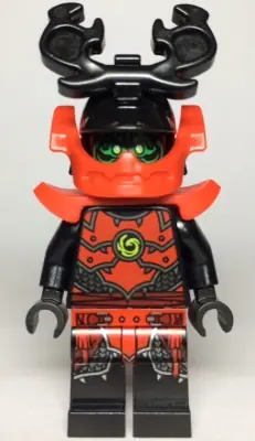 NJO0508:  Stone Army Warrior, Green Face