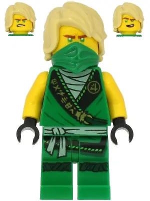 NJO0574A:  Lloyd - Legacy, Rebooted, Ninjago Logogram 'MASTER' on Torso