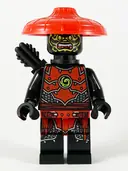 Minifigurka: NJO0580:  Stone Army Scout, Yellow Face, Black Quiver