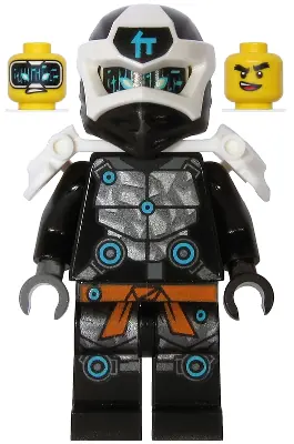 NJO0588:  Cole - Digi Cole, Shoulder Armor with Scabbard