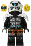 Minifigurka: NJO0588:  Cole - Digi Cole, Shoulder Armor with Scabbard