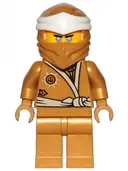 Minifigurka: NJO0589:  Zane (Golden Ninja) - Legacy, Rebooted