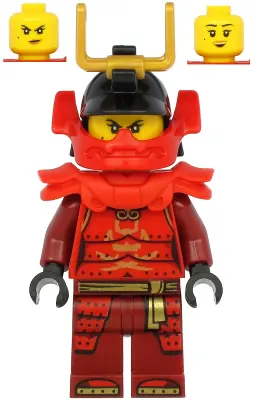 NJO0614:  Samurai X (Nya) - Legacy, Red Shoulder Pads