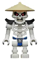 Minifigurka: NJO0642:  Wyplash (Skulkin) - Legacy, Angular Rib Cage, Open Mouth, Shoulder Pads