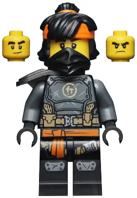 NJO0678:  Cole - The Island, Mask and Hair with Bandana