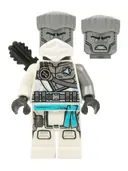Minifigurka: NJO0687:  Zane - The Island, Mask and Hair, Quiver