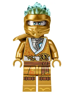 NJO0710:  Zane - 10th Anniversary Golden Ninja