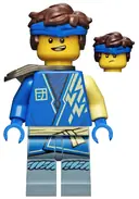Minifigurka: NJO0744:  Jay - Core, Hair, Shoulder Pad