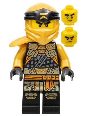 NJO0758:  Cole (Golden Ninja) - Crystalized