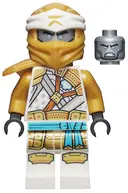 Minifigurka: NJO0760:  Zane (Golden Ninja) - Crystalized