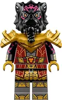 Minifigurka: NJO0812:  Lord Ras - Dark Red Robe, Pearl Gold Shoulder Armor