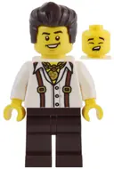 Minifigurka: NJO0844:  Dareth - Sons of Garmadon, Bartender