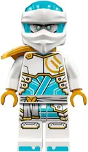 Minifigurka: NJO0859:  Zane - Dragons Rising, Tunic with Large Armor Plates, Head Wrap, Shoulder Pad