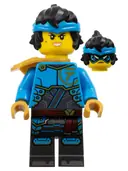 Minifigurka: NJO0867:  Nya - Dragons Rising, Tunic with Large Armor Plates, Hair, Shoulder Pad