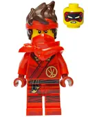 Minifigurka: NJO0882:  Kai - Dragons Rising, Hair, Shoulder Pads
