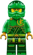 Minifigurka: NJO0884:  Lloyd - Dragons Rising, Tunic with Large Armor Plates, Head Wrap