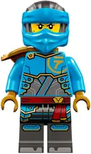 Minifigurka: NJO0885:  Nya - Dragons Rising, Tunic with Large Armor Plates, Head Wrap, Shoulder Pad