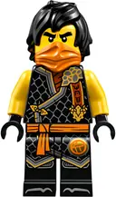 Minifigurka: NJO0894:  Cole - Dragons Rising, Tournament Armor, Orange Bandana