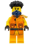Minifigurka: NJO0898:  Arin - Tang Jacket, Dark Blue Bandana, Scabbard