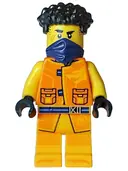 Minifigurka: NJO0908:  Arin - Tang Jacket, Dark Blue Bandana