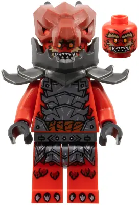 NJO0920:  Dragonian Warrior - Open Mouth with Teeth Parted