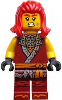 Minifigurka: NJO0923:  Wyldfyre - Dark Red Tunic