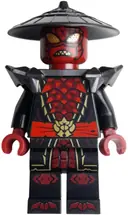 Minifigurka: NJO0924:  Drix - Pearl Dark Gray Shoulder Armor
