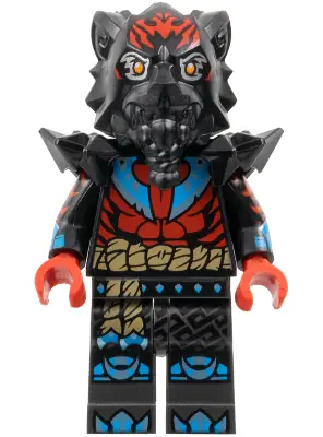NJO0927:  Lord Ras - Red Markings, Black Shoulder Armor