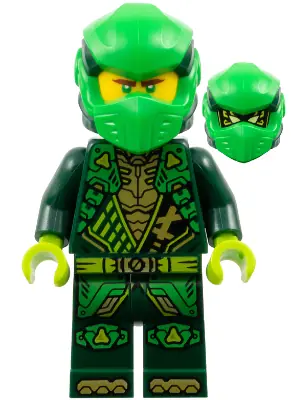 NJO0928:  Lloyd - Dragons Rising, Tunic with Shoulder Armor, Head Wrap