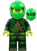 Minifigurka: NJO0928:  Lloyd - Dragons Rising, Tunic with Shoulder Armor, Head Wrap